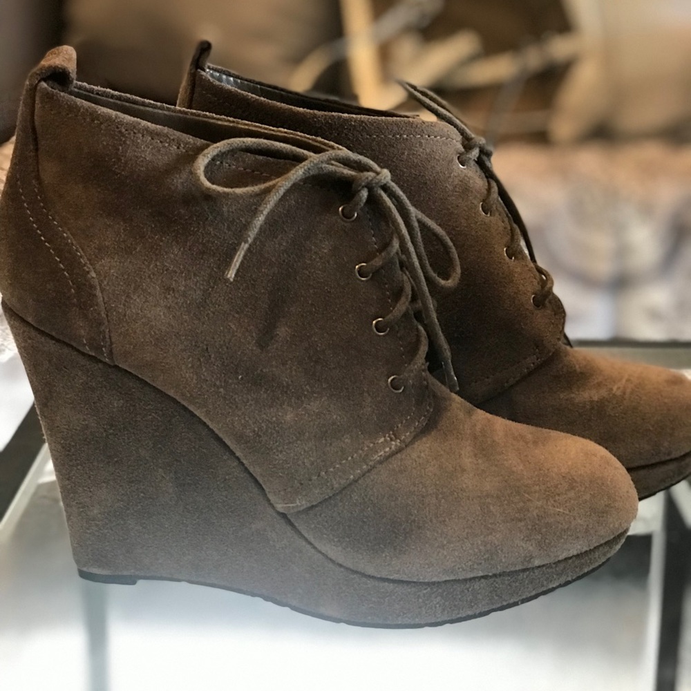 Bootie platform Heels